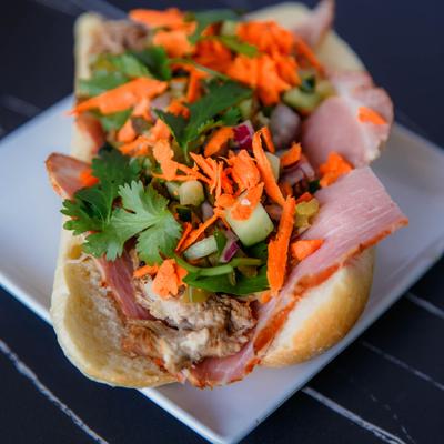 Vietnamese Cubano sandwich