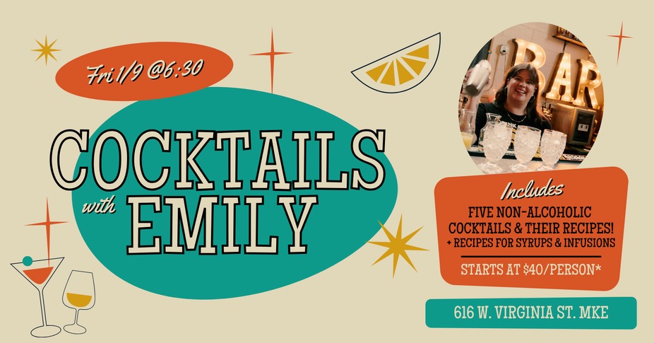 Cocktails with Emily: Dry January Edition event photo