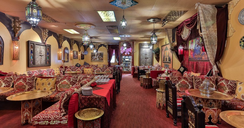 Interior, dining area