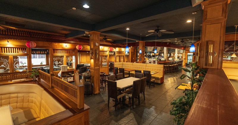 Interior, dining area