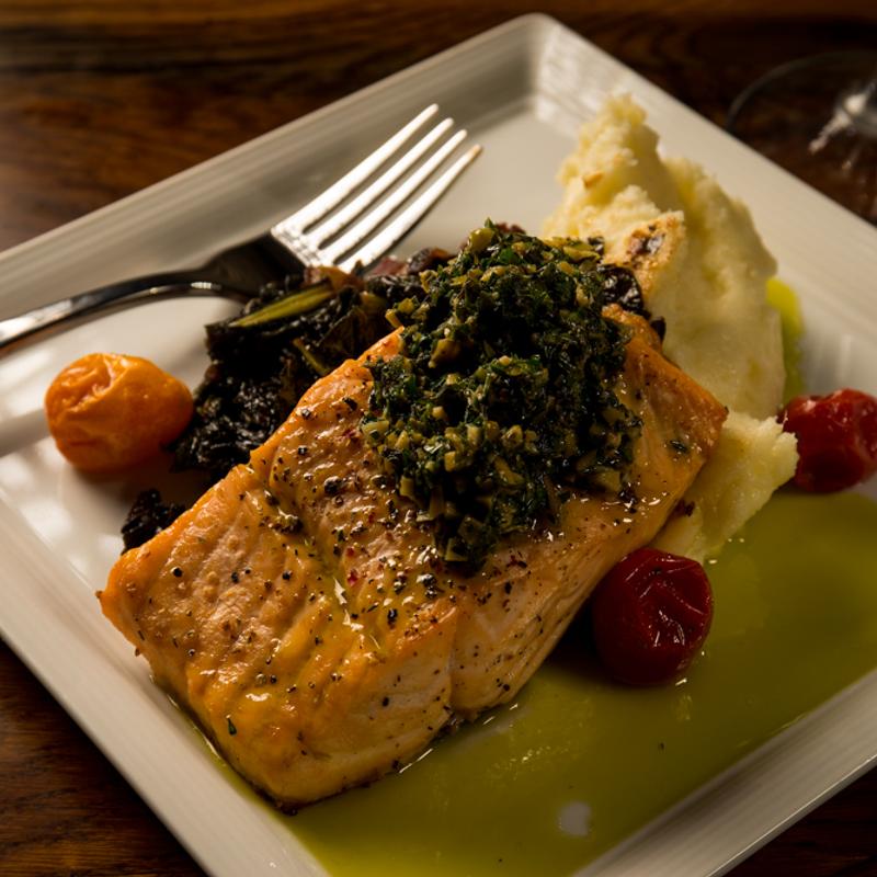 Cedar-Planked Salmon* (GF) photo