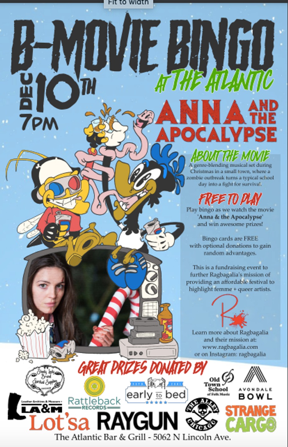 B Movie Bingo event photo