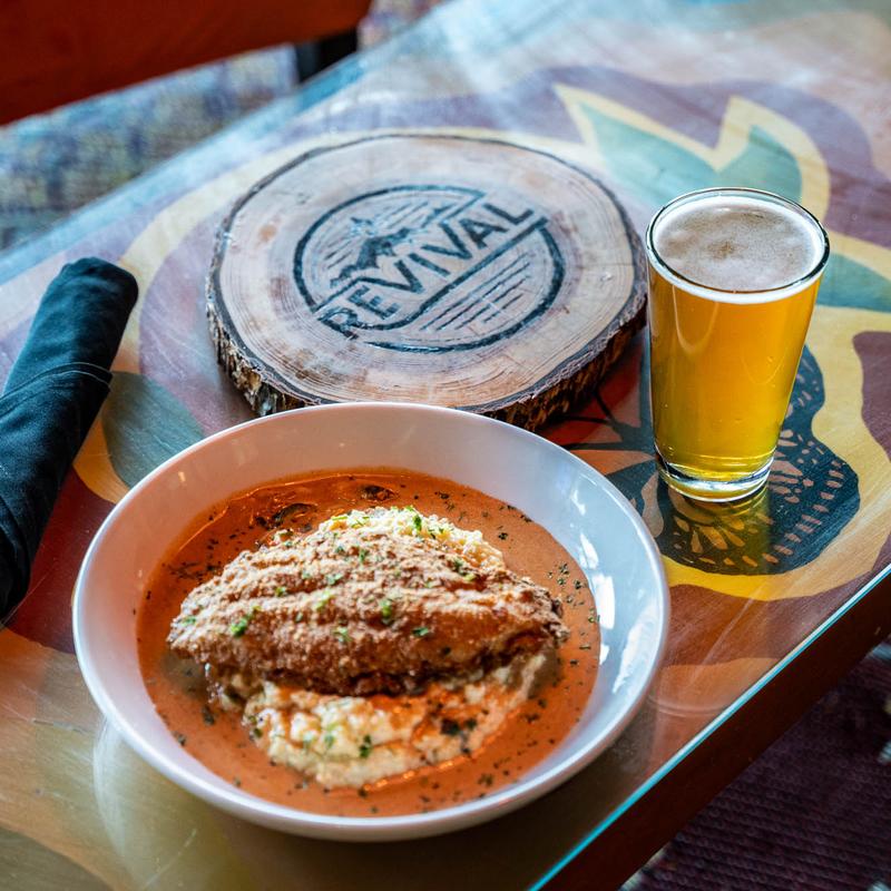Fried Catfish and Grits photo