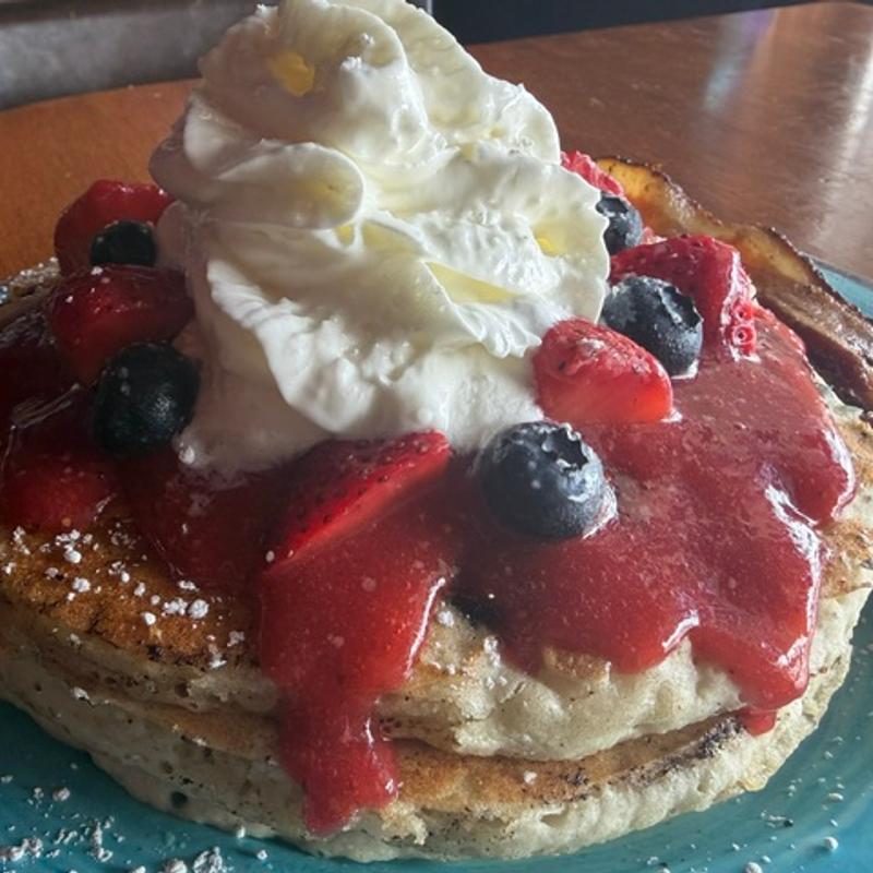 Red, White & Blue Pancakes photo