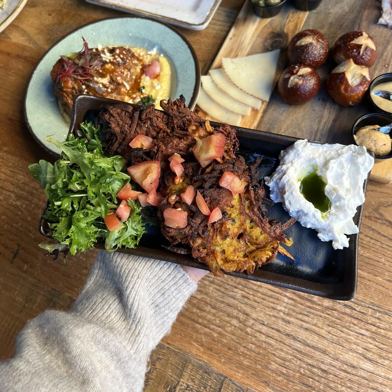 menu item 4 of 45, Butternut Squash and Feta Fritters