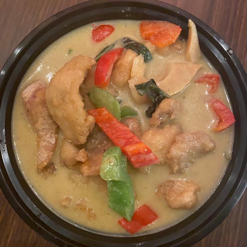 menu item 79 of 112, Green Curry Catfish