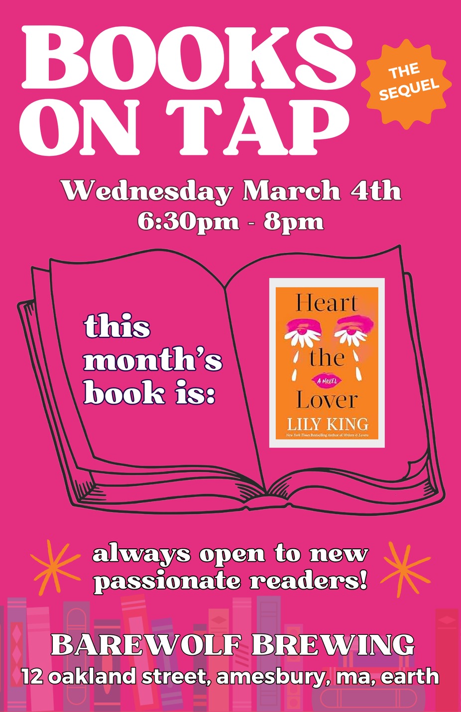 Books On Tap event photo