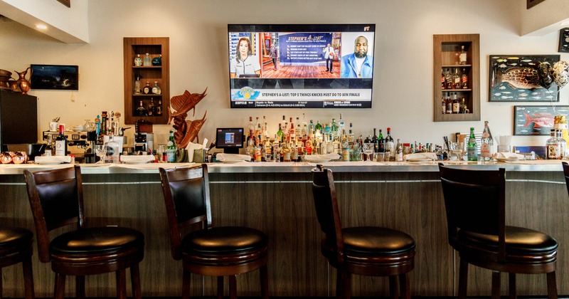 Interior, bar area