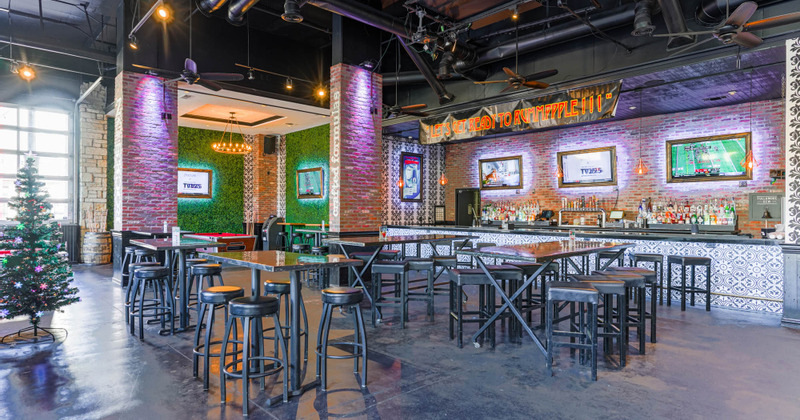 Tables ready for guests