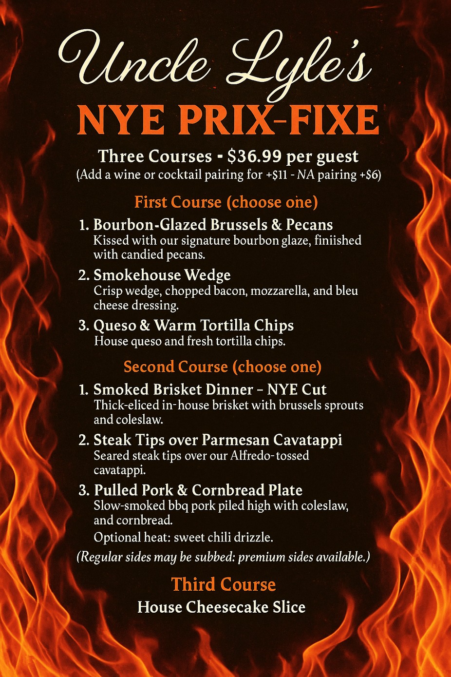 New Year's Eve Dinner! event photo