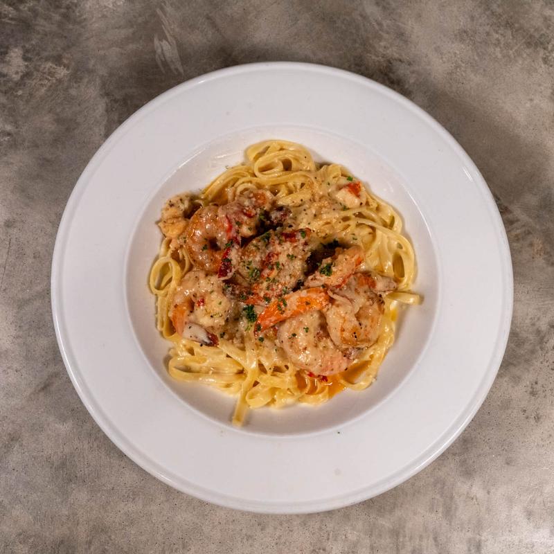 Shrimp & Lobster Fettuccine Alfredo photo