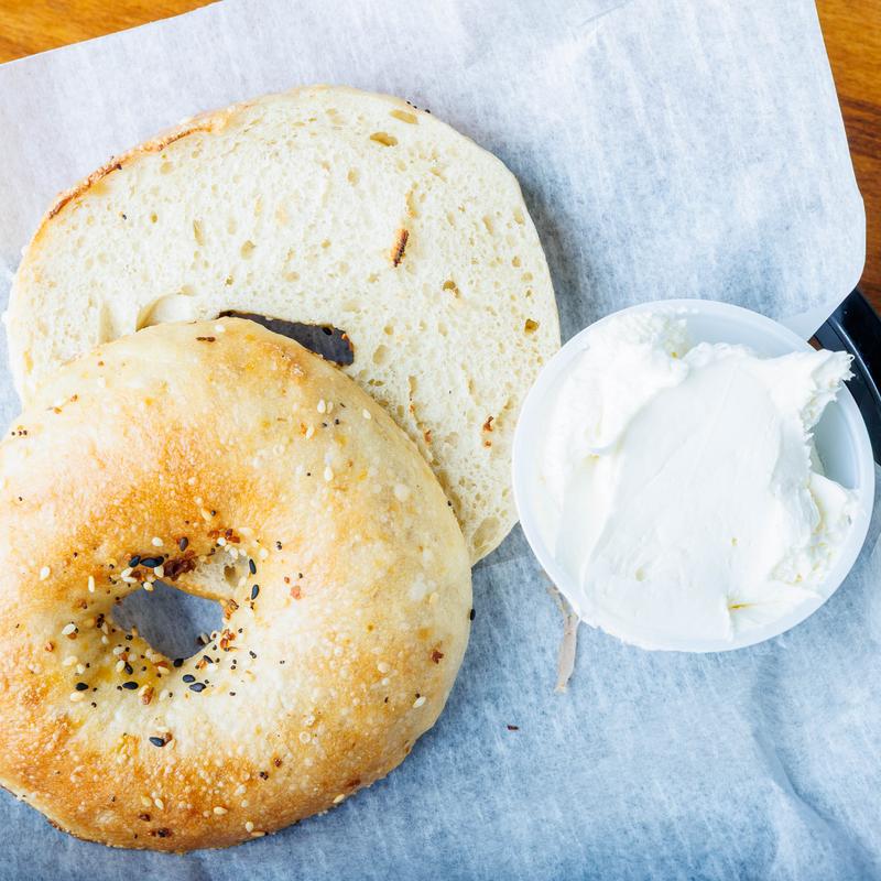 menu item 2 of 8, Bagel & Cream Cheese