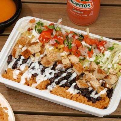 Chicken Burrito Bowl.