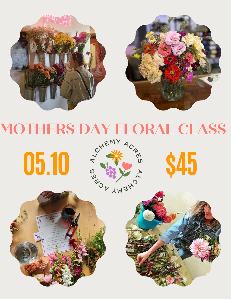 Mothers Day Floral Arrangement Class event photo