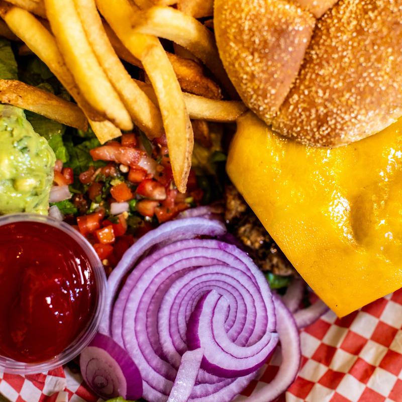 menu item 2 of 10, Baja Burger