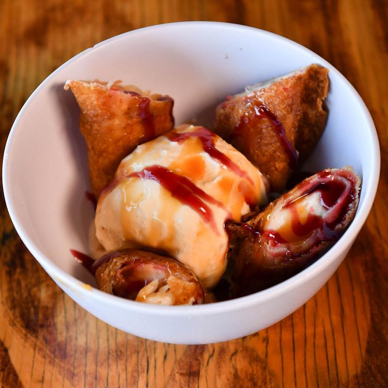 Raspberry Cheesecake Chimichangas photo