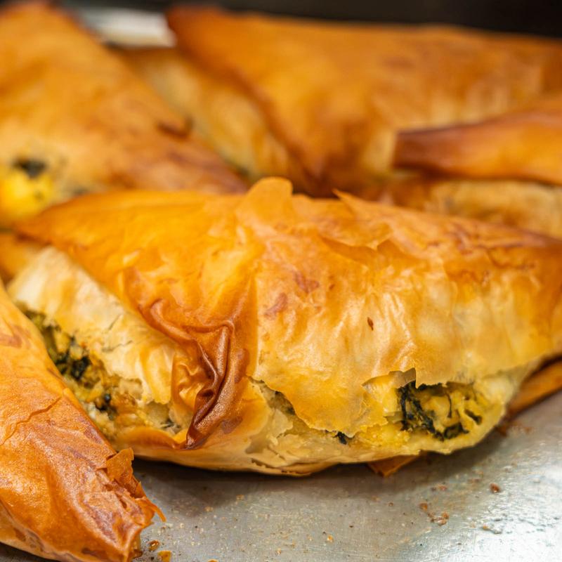 menu item 1 of 12, Spanakopita