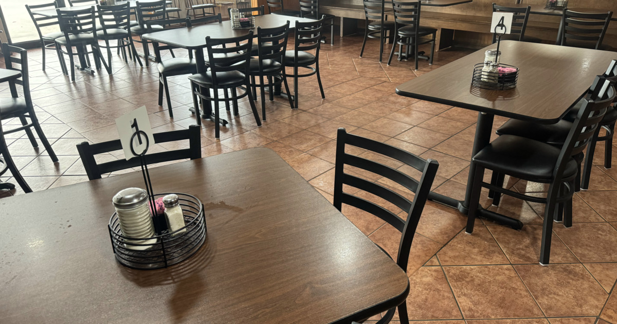 Interior, dining area