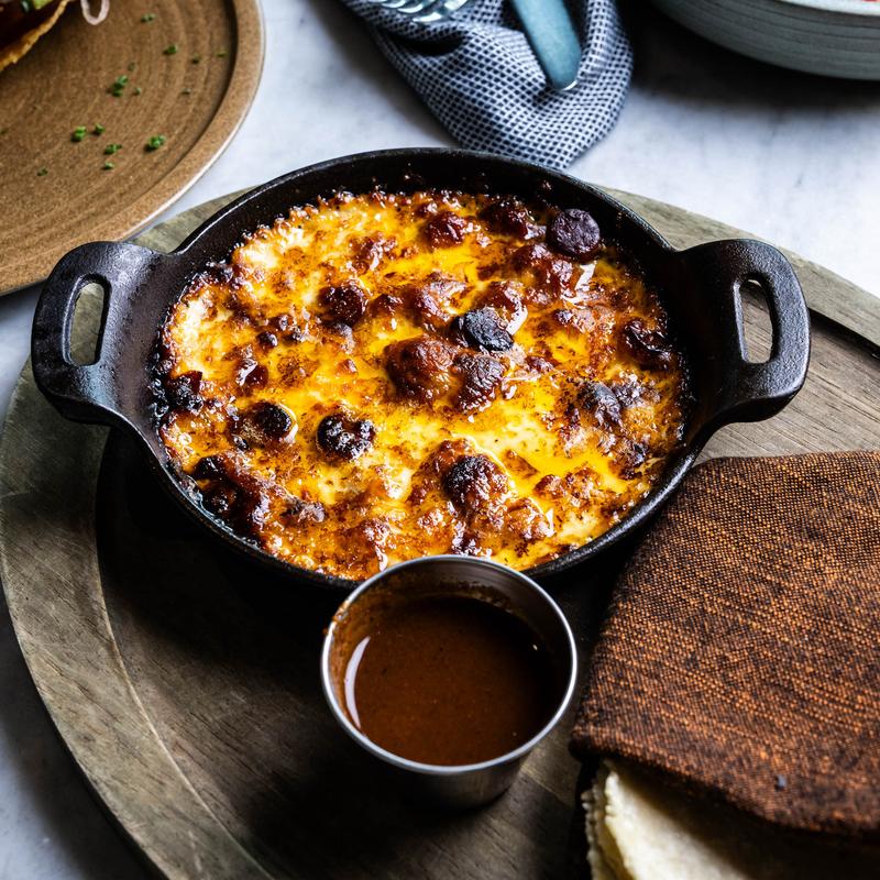 menu item 48 of 77, Queso Fundido (CG)
