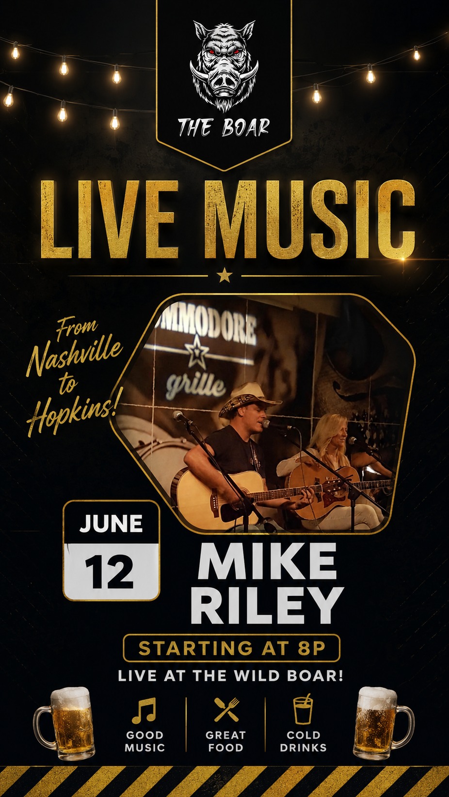 Nashville's very own Mike Riley! event photo