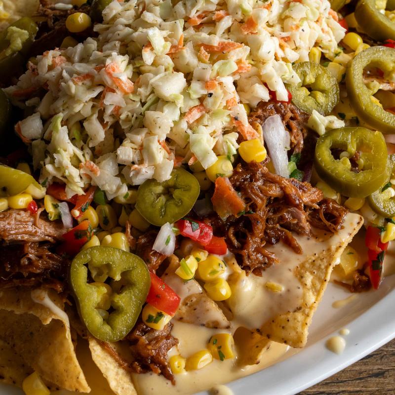 menu item 5 of 11, Pork Nachos* (GF)