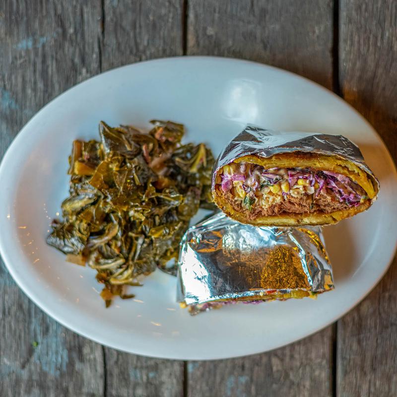 Spicy Bacon Collards photo