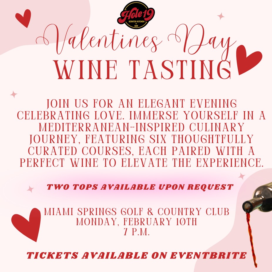 Valentines Day Food & Wine Tasting event photo