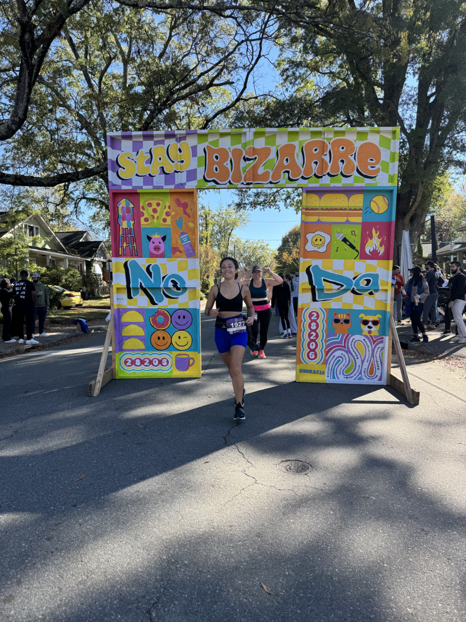 NoDa's Official Charlotte Marathon Cheer Station event photo