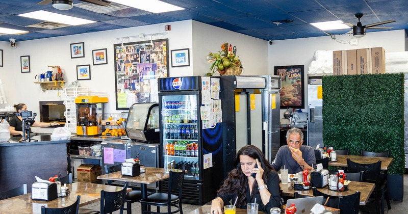 Interior, dining area