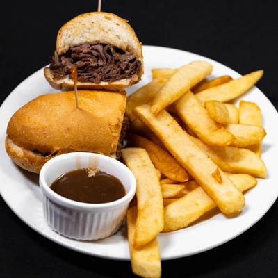 Spot 1 Beef Dip with Fries.