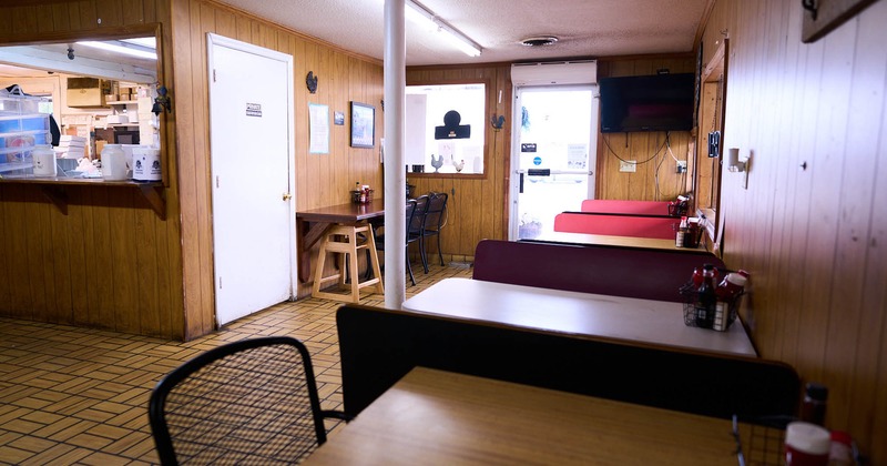 Interior, dining area