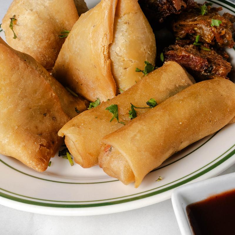 menu item 1 of 15, Vegetable Samosa
