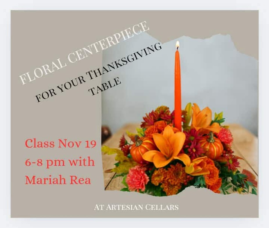 Floral Arrengment Class event photo