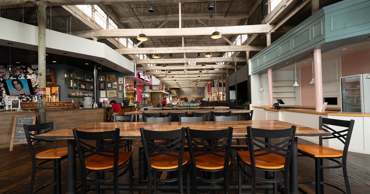 Long table for multiple people