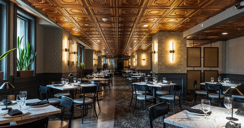 Interior, main dining area