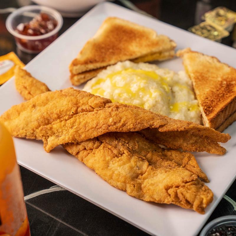 menu item 8 of 8, Fried Fish with Bread