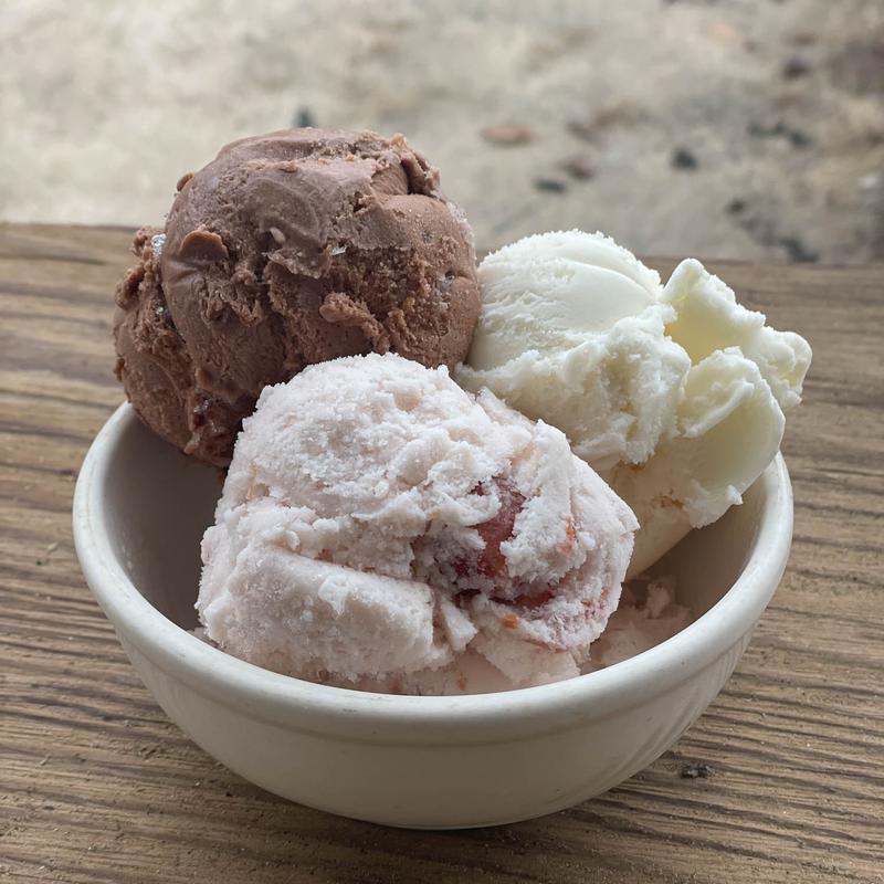 Homemade Ice Cream photo