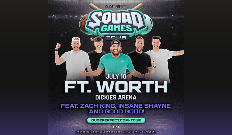 Dude Perfect Live @ Dickie's Arena event photo