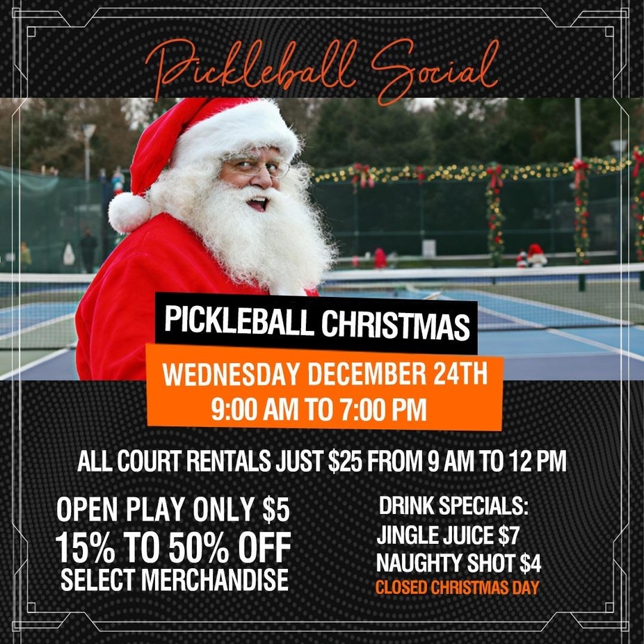 PICKLEBALL CHRISTMAS event photo