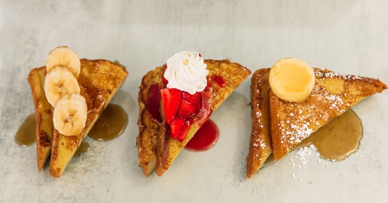 Assorted French toast