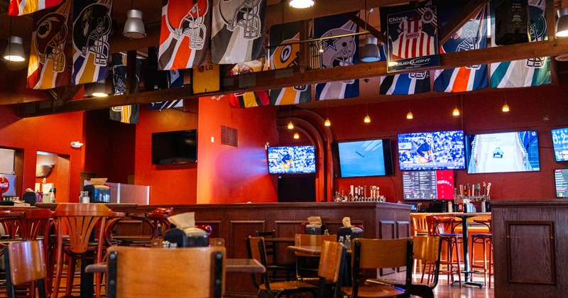 Interior seating area