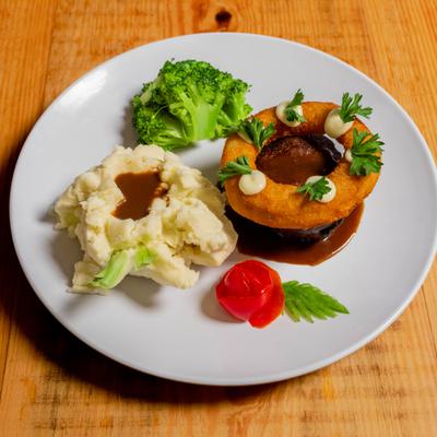 The filet dinner entree.