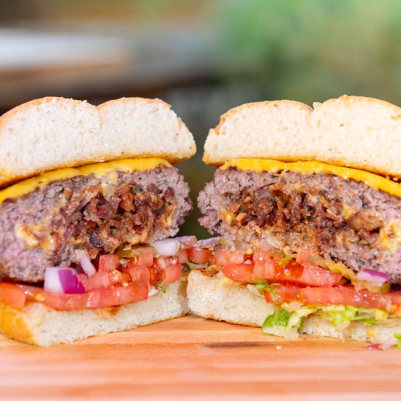 Stuffed Burger photo