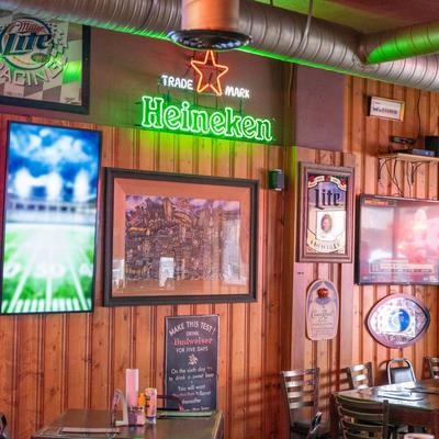 The venue's interior