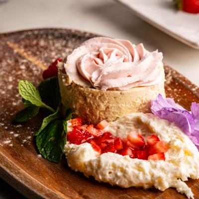 Raspberry Pistachio.