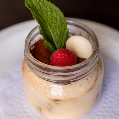 Tiramisu dessert.