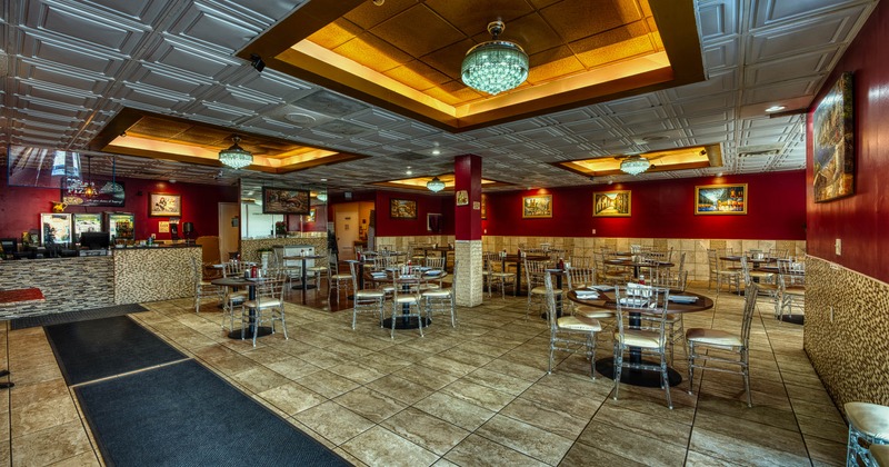 Interior, main seating