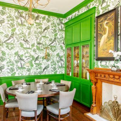 Interior, dining room