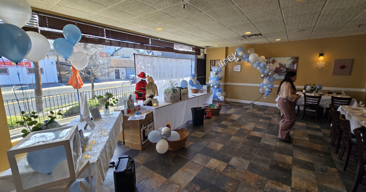 Interior, big dining area