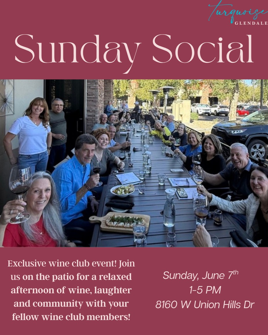 Wine Club Sunday Social event photo
